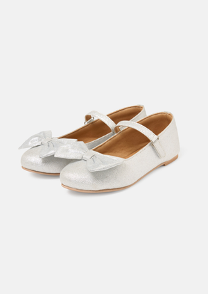 Mary Jane Silver Shoe