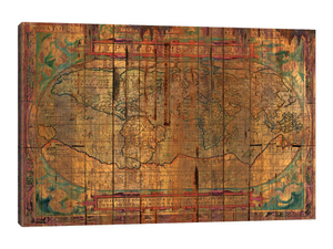 Distressed Old Map