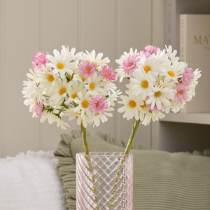 2 Daisy Dreams Artificial Flower Sprigs
