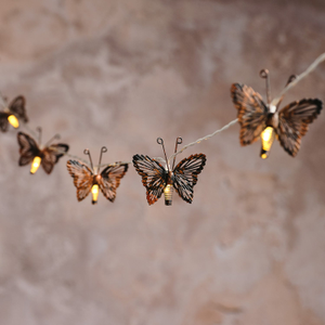 10 Butterfly Solar Fairy Lights