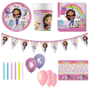 Gabby's Dollhouse 16 Person Deluxe Party Pack