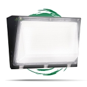 120W Blade Series - LED Wall Pack Light | With Photocell, 12,100 Lumens, 5000K, Hetria Lighting