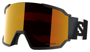 Salomon S-View 3 Ski Goggles - Black, Salomon Snow Universal Mid Red