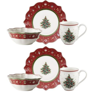 V&B - Toy's Delight Breakfast Set Red 6pce