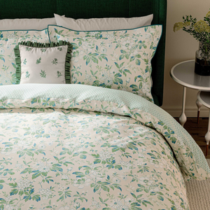 Briar Bloom Duvet Cover SET, Green