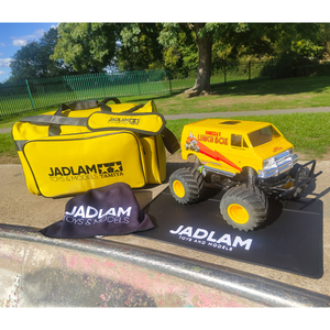Jadlam TAMIYA RC Car Carry Bag, Pit Mat and Towel (Yel)