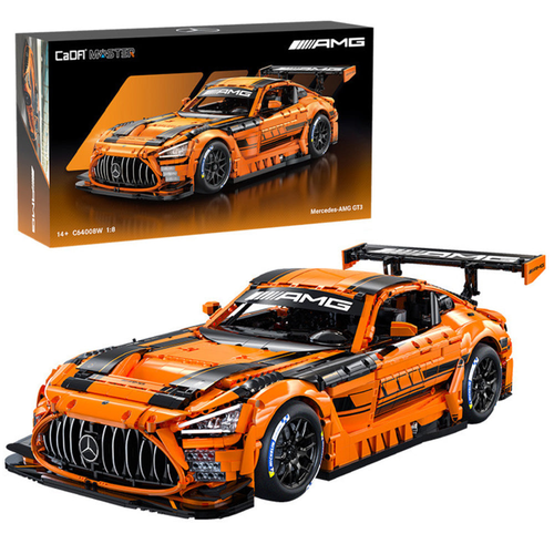 CaDA Mercedes-AMG GT3 1:8 Brick Model C64008W reviews - Jadlam