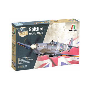 Italeri 1482 Spitfire Mk.V / Mk.IX Aces 1:72 Model Kit