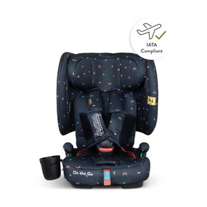 On The Go i-Size Travel Car Seat Doodle Days