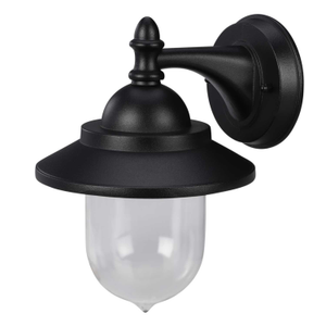 Stanley ES/E27 Wall Light Black IP44