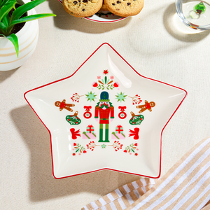 Dish & Dash Christmas ‘Nice’ Star Plate