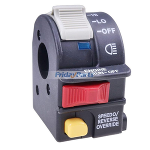 Left Handlebar Hi/Lo Beam Light/Kill/Stop Switch 4011385 for Polaris Scrambler Sportsman 850 800 570 550 500 ATV
