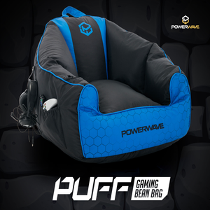 Powerwave Bean Bag Chair Puff Blue