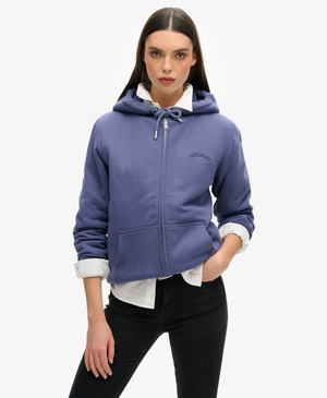 Felpa con Zip e Fodera in Borg