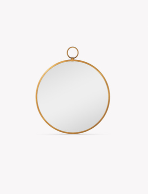 Stanmore Round Mirror 60cm - Iron, Bronze Finish