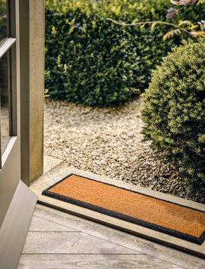 Doormat Border - Coir, Charcoal, Top Step