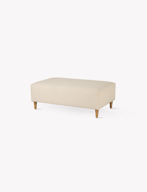 Aldwyn Ottoman - Ash Wood, Natural, Large