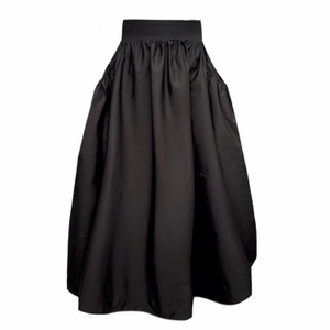 Alice Midi Skirt With Pockets In Black (S)
