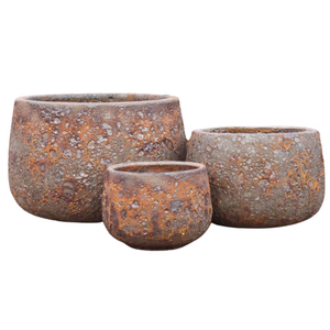 Glazed Ceramic Findon Bowl - Dark Rustic* - 550 Ø x 400 (H)mm