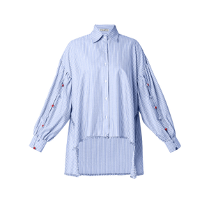 Blue Stripe Comfort Shirt (L)