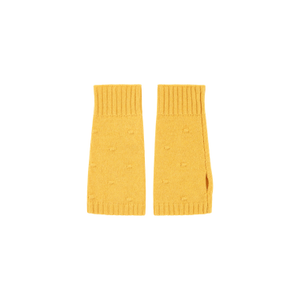 Bobble Mitts In Melon Yellow (one size)