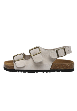 Flame Leather Sandals In Sand (5 UK)