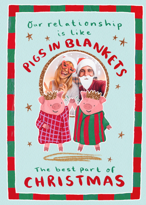 Best Part Of Christmas Photo Upload Card