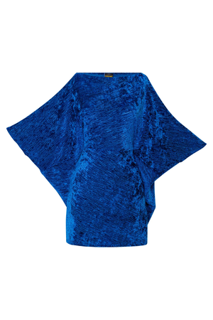 Halftan In Crushed Slink Velvet Blue (one size)