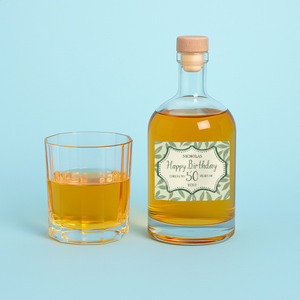 Personalised Milestone Birthday Rum 50cl