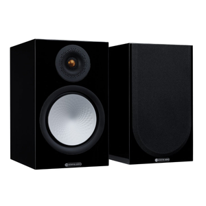 Monitor Audio Silver 100 7G Bookshelf Speakers - Black Gloss