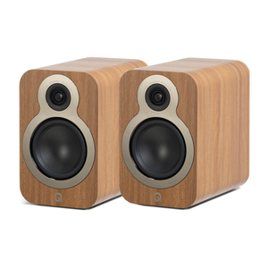 Q Acoustics 3020c Bookshelf Speakers - Oak