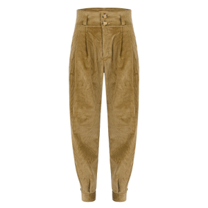 Troy X Callie Coles Gaucho Trousers In Honey Corduroy (L)
