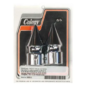 Colony, Front Pike Axle Cover In Chrome For Various H-D Models (2263-2)