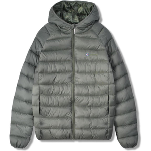 Lambretta Mens Hooded Padded Jacket - 4XL / Khaki