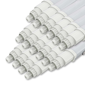 16x Réglette LED 150 cm - IP65 Étanche - 40W - 120 lm/W - 6500K - Raccordable - garantie de 3 ans