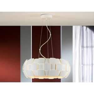 124465 Quios 6 Light Pendant Matt White