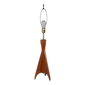 Sculptural Mid Century Table Lamp by Modeline C 1950's