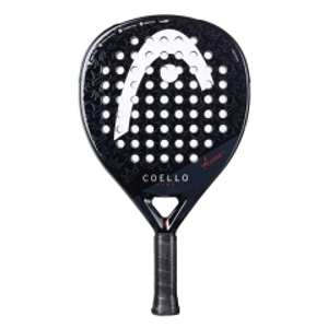 HEAD Coello Vibe Padel - Black/Silver/Red
