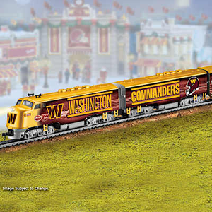 Washington Commanders Model Train Collection