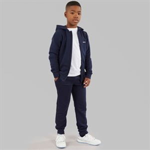 BOSS Boys Hoodie And Joggers Tracksuit Set Navy