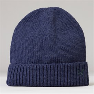 Crew Clothing Mens Beanie Hat Dark Navy