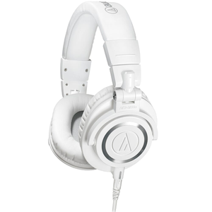 Audio Technica ATH-M50X White Studio Headphones