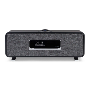 Nearly New - Ruark Audio R3S Compact Music System - Satin Charcoal Lacquer with Slate Grey Fabric Grille