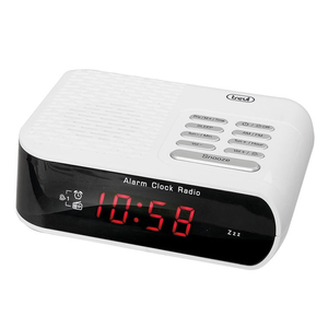 RÁDIO RELÓGIO TREVI RC827 WHITE