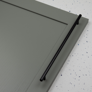 Black Solid Steel Bar Handles in Four Sizes - 320mm Handle