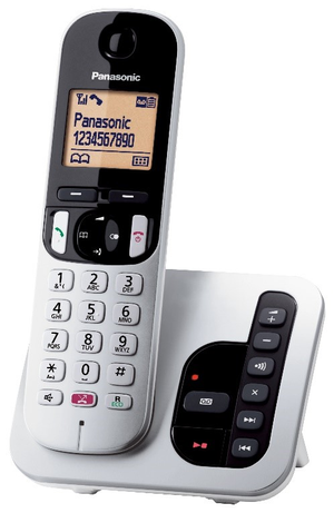 PANASONIC SINGLE DECT PHONE WITH TAM
