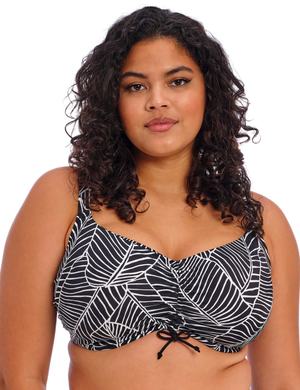 Elomi Kata Beach Underwired Bikini Top - Black