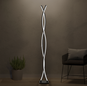 Freya & Sol Glam Wave Floor Lamp 