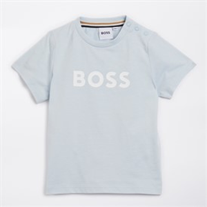 BOSS Baby Boys Short Sleeve T-Shirt Pale Blue