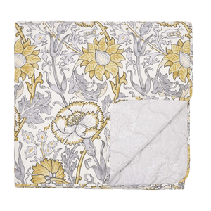 Pink & Rose Throw, Grey